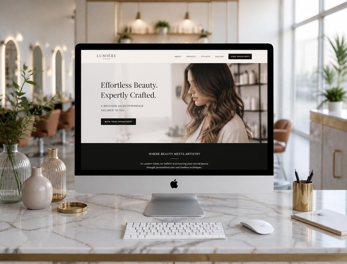 Lumière Salon website